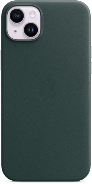 Купить  Apple iPhone 14 Plus Leather Case with MagSafe, forest green (MPPA3FE-A)-2.jpg